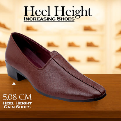 BXXY Men’s 2 Inch Elevating Punjabi Jutti