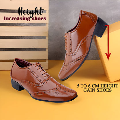 Men’s Height Boost Brogue Oxfords