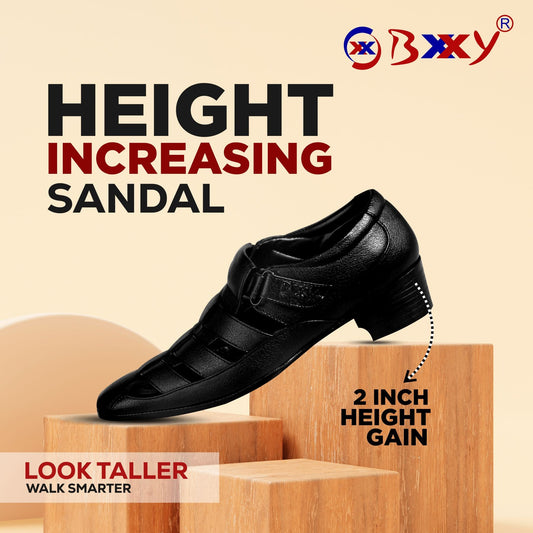 Bxxy Height Increasing Casual Roman Sandals For Men