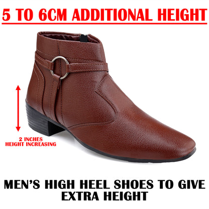 Men’s Stylish Formal Buckle Boots