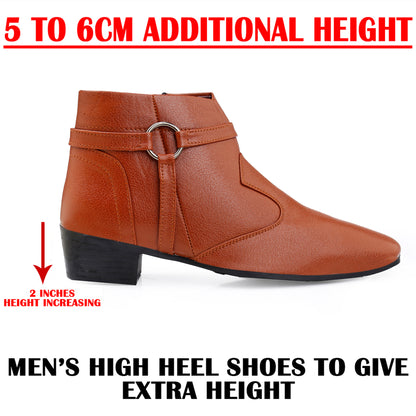 Men’s Stylish Formal Buckle Boots