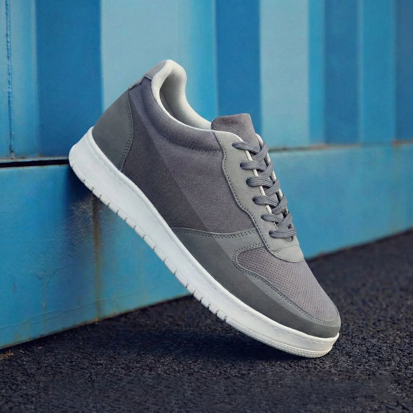 Trendy 3 Inch Hidden Height Increasing Sport Look Shoes for Men