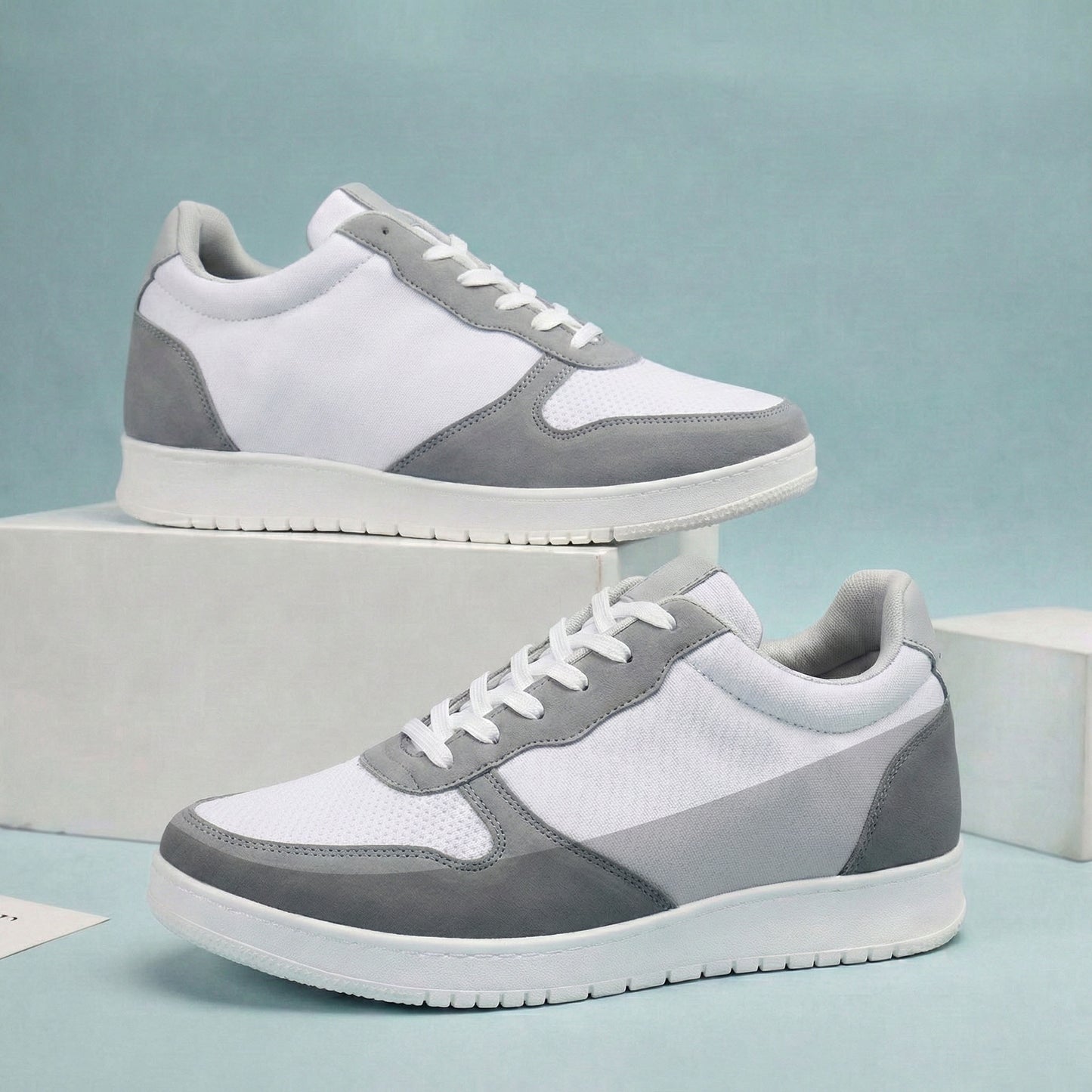 Trendy 3 Inch Hidden Height Increasing Sport Look Shoes for Men