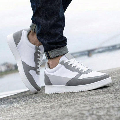 Men's 3-Inch Height Increase Sneakers with Hidden Heels