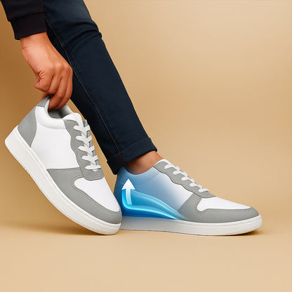 Trendy 3 Inch Hidden Height Increasing Sport Look Shoes for Men