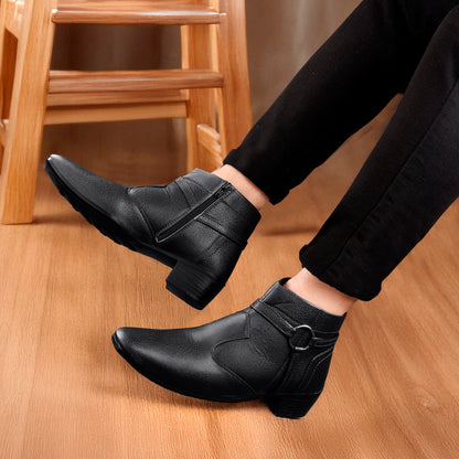 Men’s Stylish Formal Buckle Boots