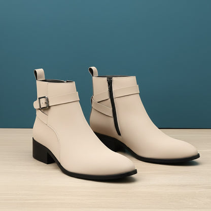 Men’s Elevator Boots with 4.5 cm Discreet Height Increase