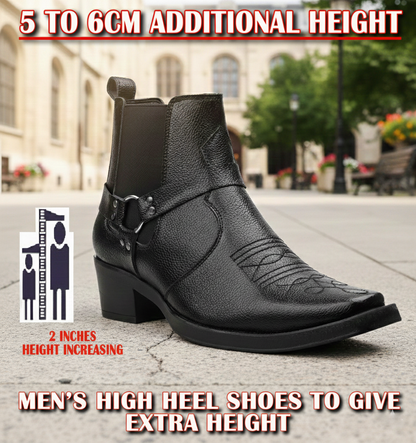 Men’s 2 Inch Height Increasing Boots