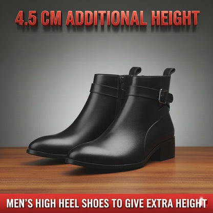 Men’s Boots with 4.5 cm Height Increase