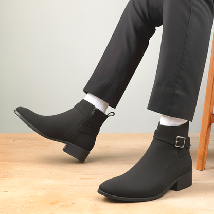 Men’s Elevator Boots with 4.5 cm Discreet Height Increase