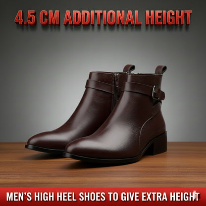Men’s Boots with 4.5 cm Height Increase