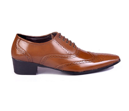 Men’s Height Boost Brogue Oxfords