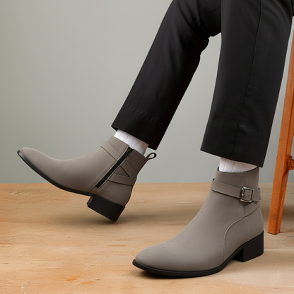 Men’s Elevator Boots with 4.5 cm Discreet Height Increase