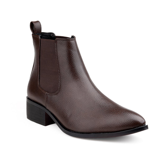 Men’s Height Increasing Boots 4.5CM – Stylish Elevator Design