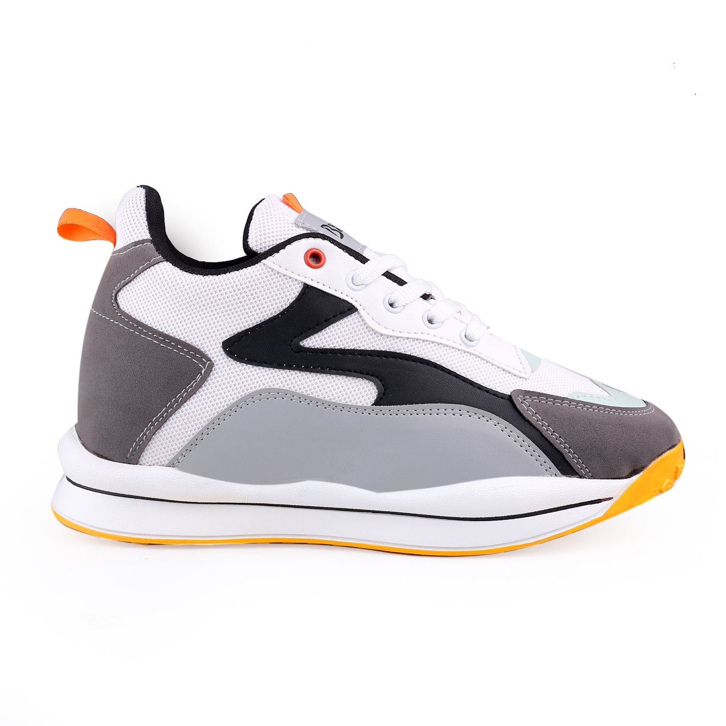 Bxxy Men's Stylish 3 Inch Hidden Height Increasing Casual Sports Lace-Up Shoes.