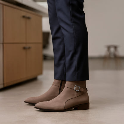 Men’s Elevator Boots with 4.5 cm Discreet Height Increase