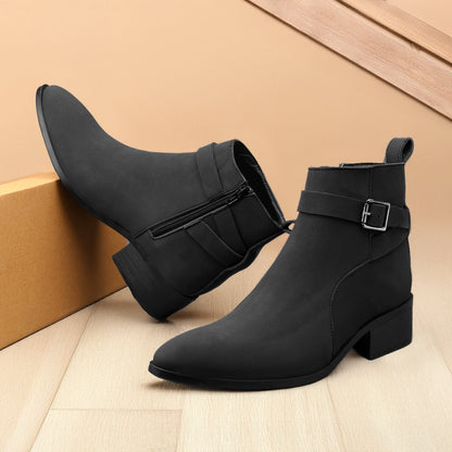 Men’s Elevator Boots with 4.5 cm Discreet Height Increase