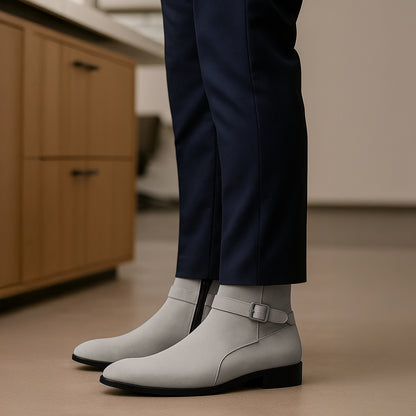 Men’s Elevator Boots with 4.5 cm Discreet Height Increase