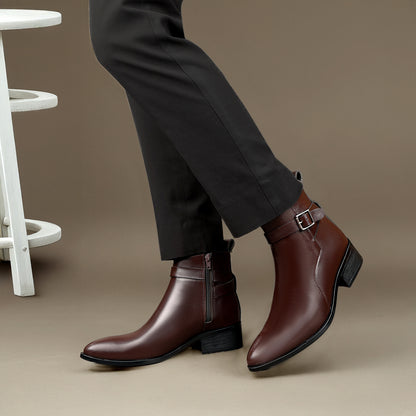 Men’s Boots with 4.5 cm Height Increase