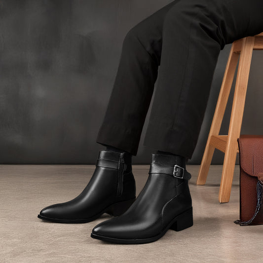 Men’s Boots with 4.5 cm Height Increase