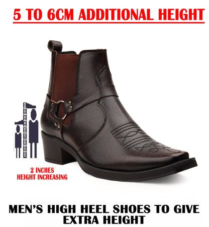 Men’s 2 Inch Height Increasing Boots