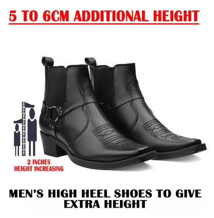 Men’s 2 Inch Height Increasing Boots