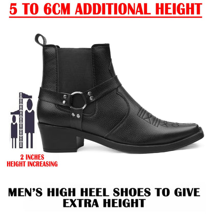 Men’s 2 Inch Height Increasing Boots