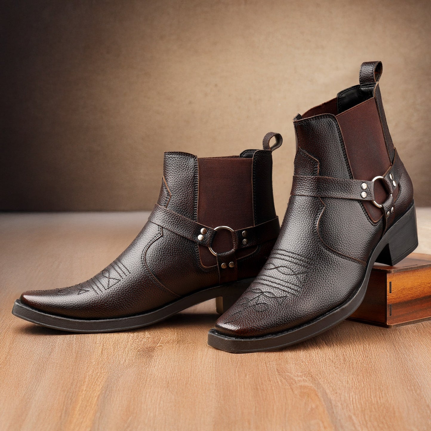 Men’s 2 Inch Height Increasing Boots