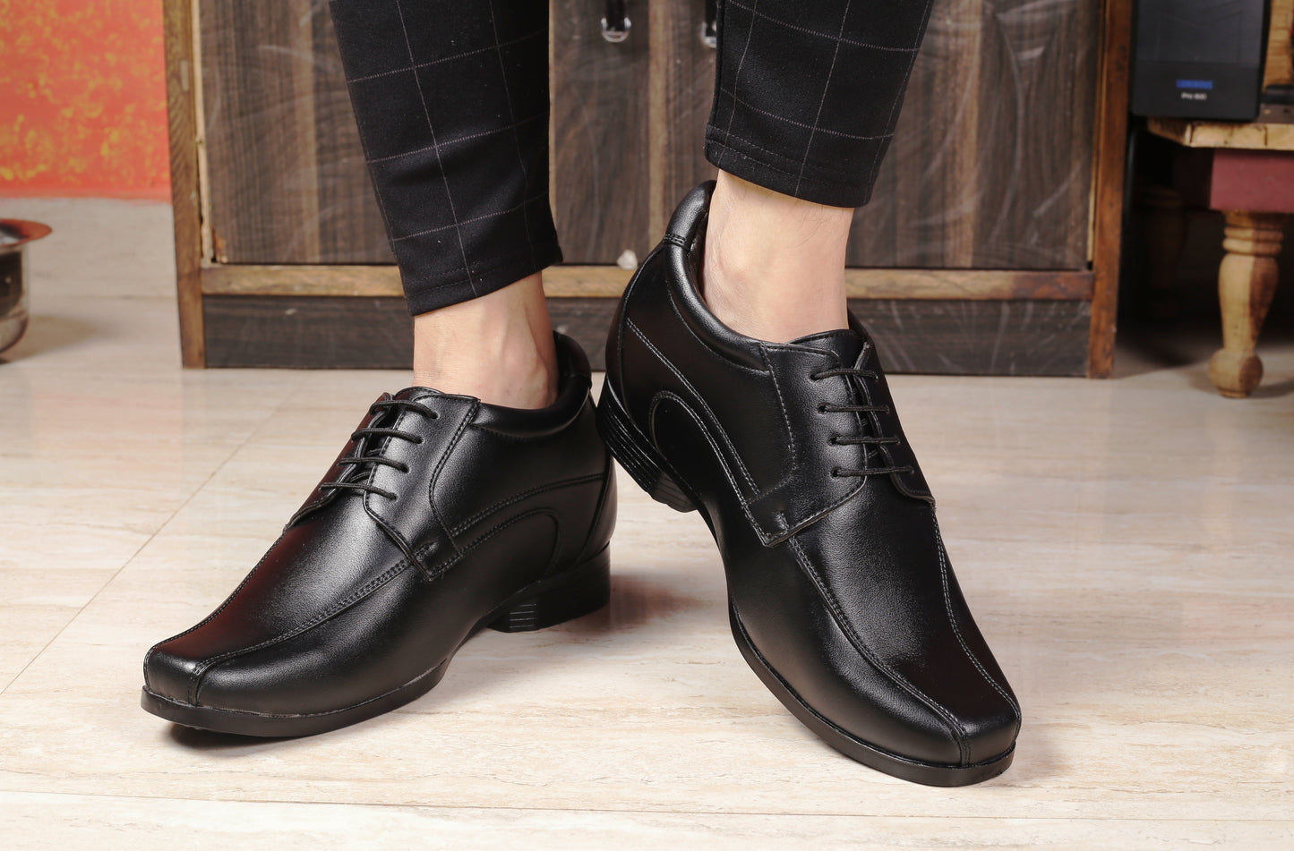 Bxxy's Vegan Leather Premium Lace-up Shoes