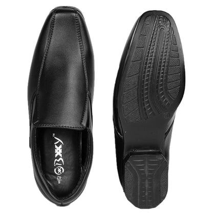 Men's 3 Inch Hidden Height Increasing Office Wear Slip-on Shoes