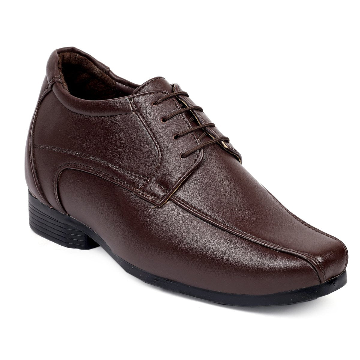 Men's Vegan Leather Lace-up Wedding Wear Shoes