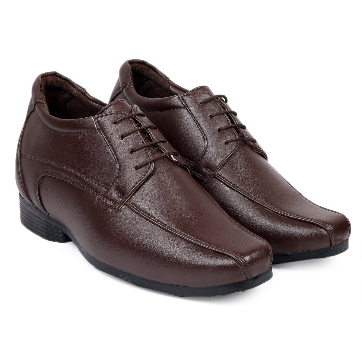 Men's Vegan Leather Lace-up Wedding Wear Shoes