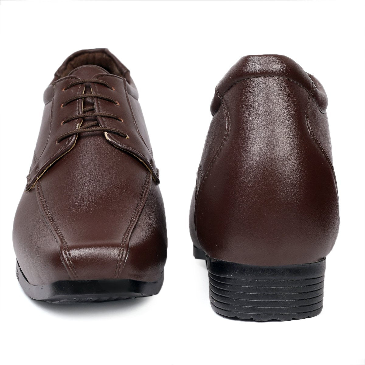 Men's Vegan Leather Lace-up Wedding Wear Shoes