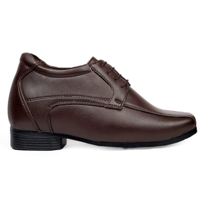 Men's Vegan Leather Lace-up Wedding Wear Shoes