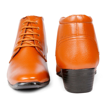 Bxxy Elevator Derby Formal Wear Boots For Men