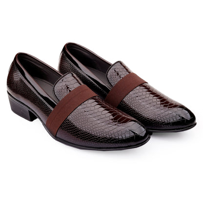 "Stylish Men’s Dress Loafers – Patent Finish