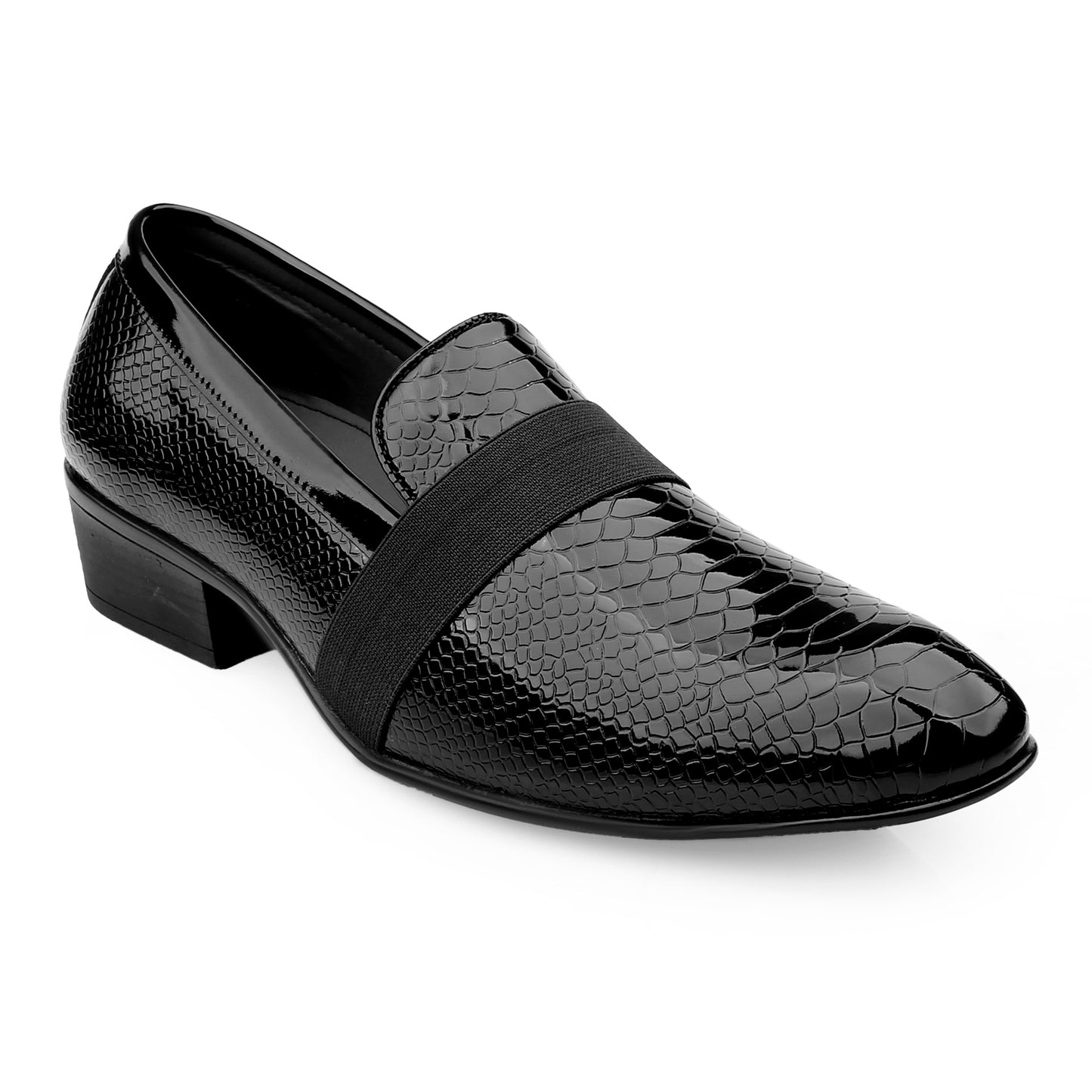 "Stylish Men’s Dress Loafers – Patent Finish