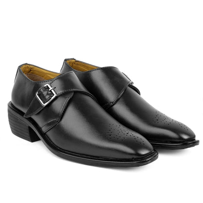 Bxxy's Single Monk Strap Trendy Slip-ons for Men