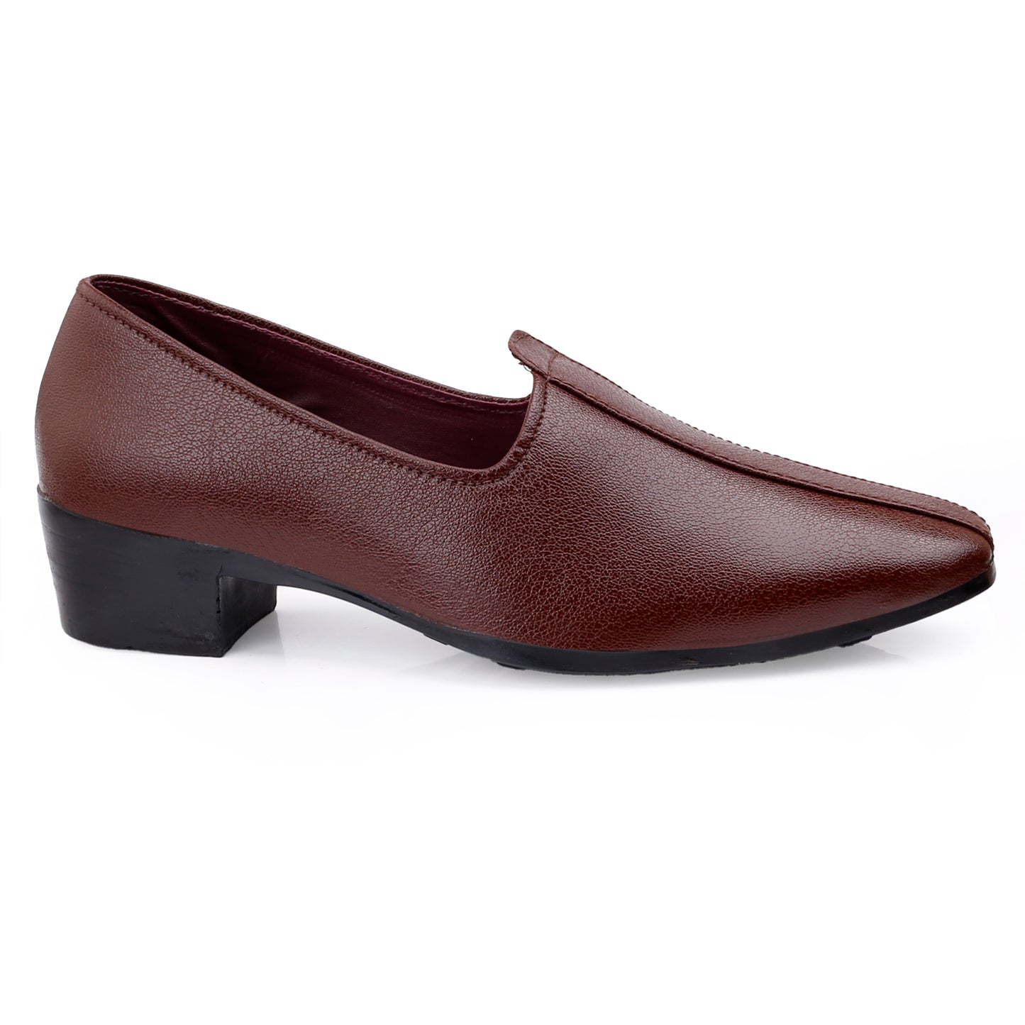 BXXY Men’s 2 Inch Elevating Punjabi Jutti