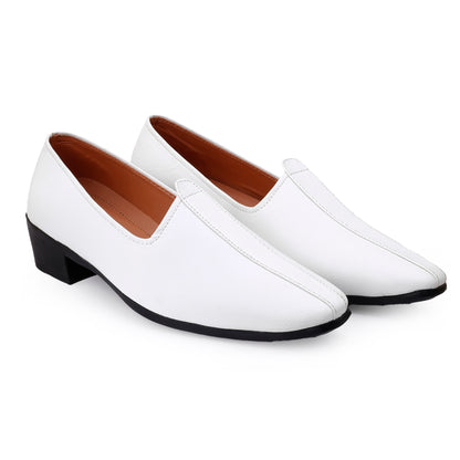 BXXY Men’s 2 Inch Elevating Punjabi Jutti