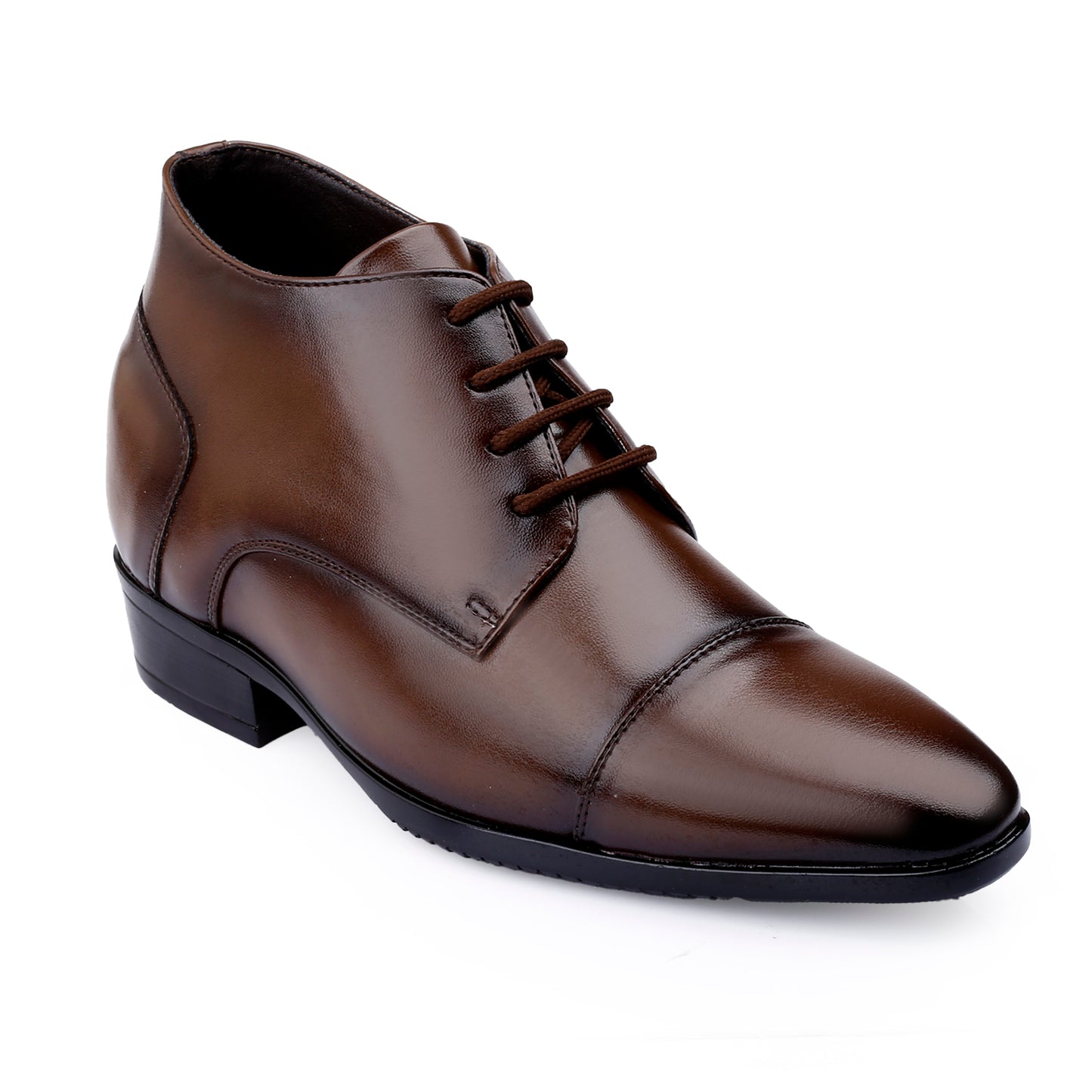 Men's 9cm Hidden Heel Height Increasing Shoes – Classic Formal Office Wear
