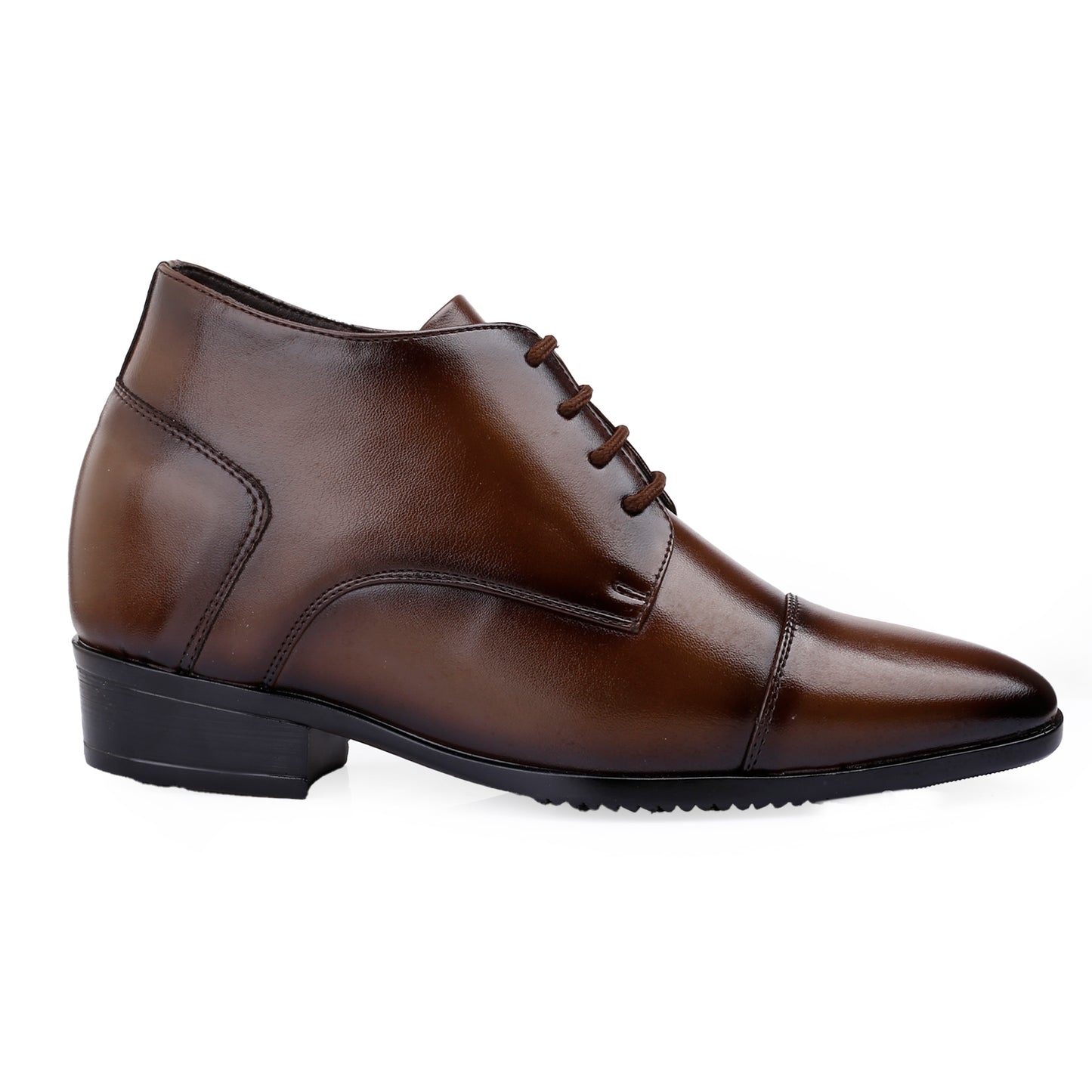 Men's 9cm Hidden Heel Height Increasing Shoes – Classic Formal Office Wear