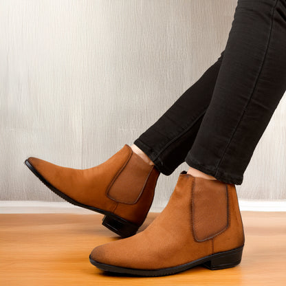Men's 9CM Height Increasing Chelsea Boots