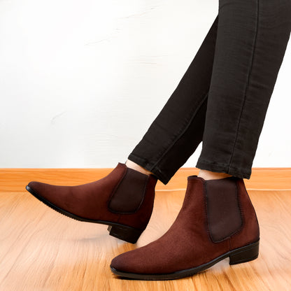 Men's 9CM Height Increasing Chelsea Boots