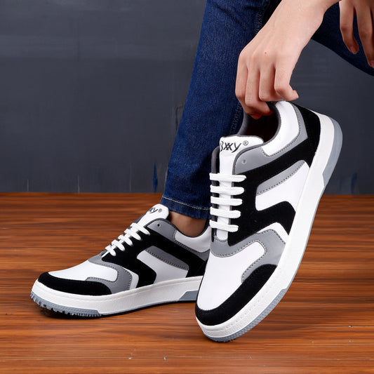 Men' Classic Vegan Striped Trendy Casuals