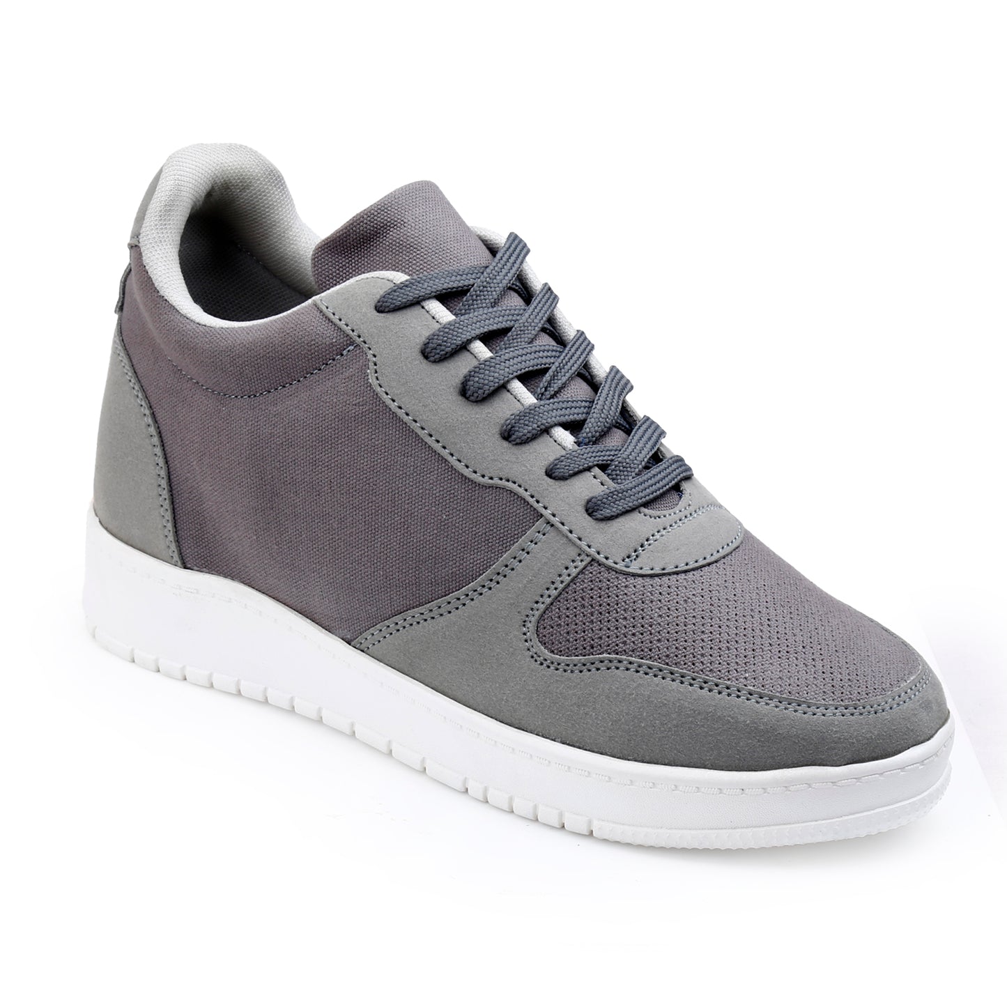 Men's 3-Inch Height Increase Sneakers with Hidden Heels