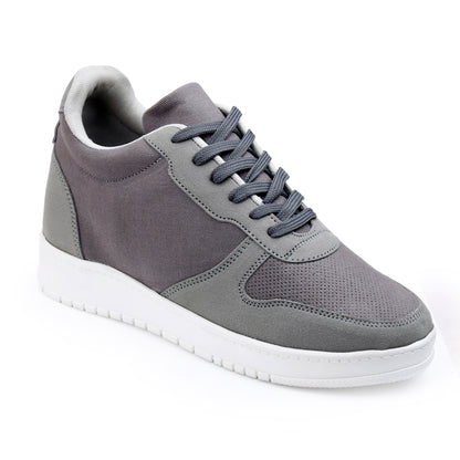 Men's 3-Inch Height Increase Sneakers with Hidden Heels