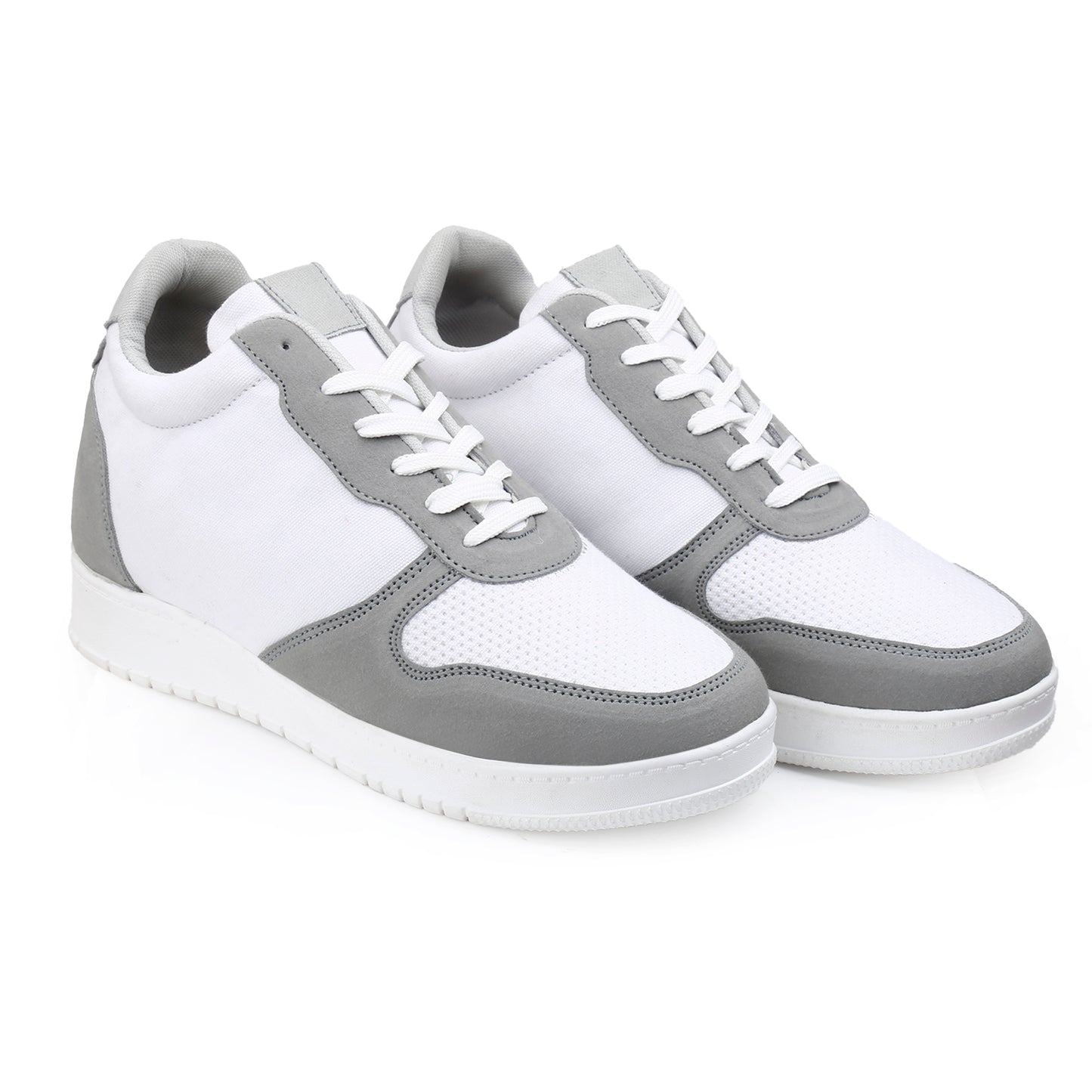 Men's 3-Inch Height Increase Sneakers with Hidden Heels