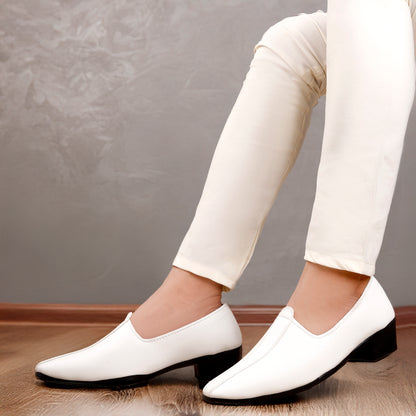 BXXY Men’s 2 Inch Elevating Punjabi Jutti