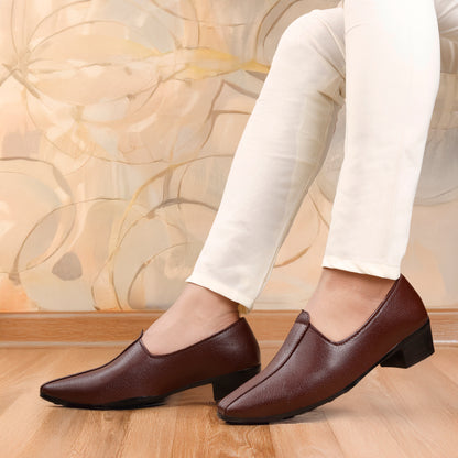 BXXY Men’s 2 Inch Elevating Punjabi Jutti